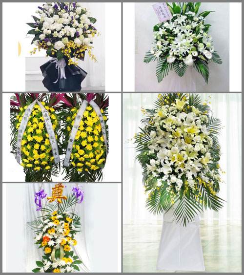 广东韶关市翁源县龙仙镇白事花篮预定